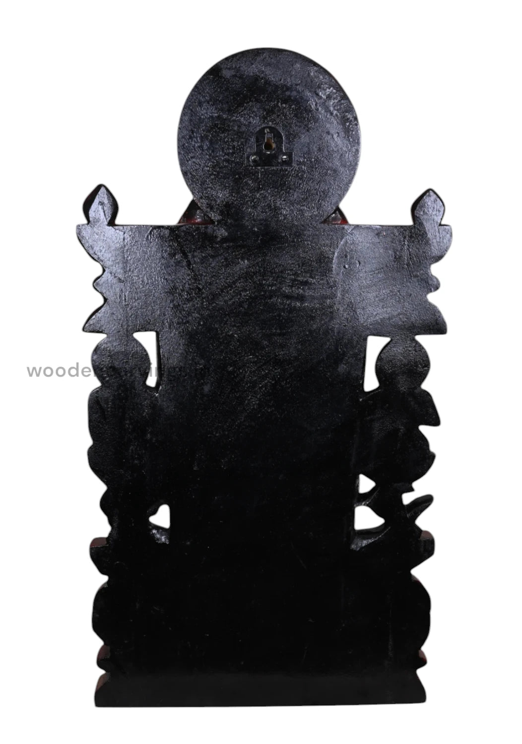 Lord Buddha  Multicoloured Wooden Sculpture 29.5"