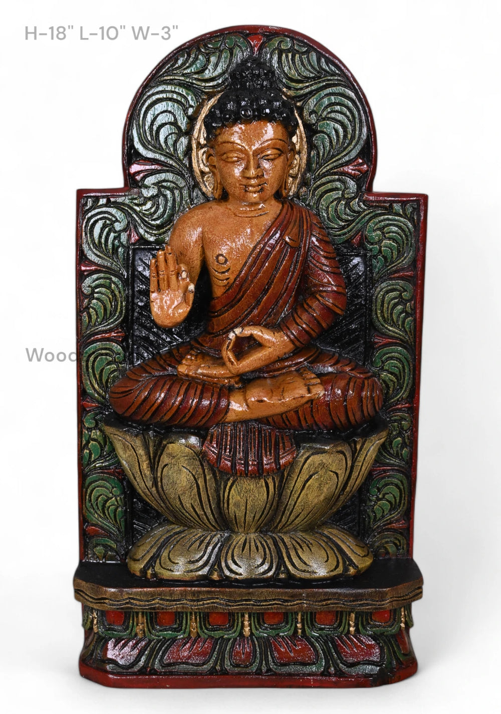 Wooden Lord Buddha