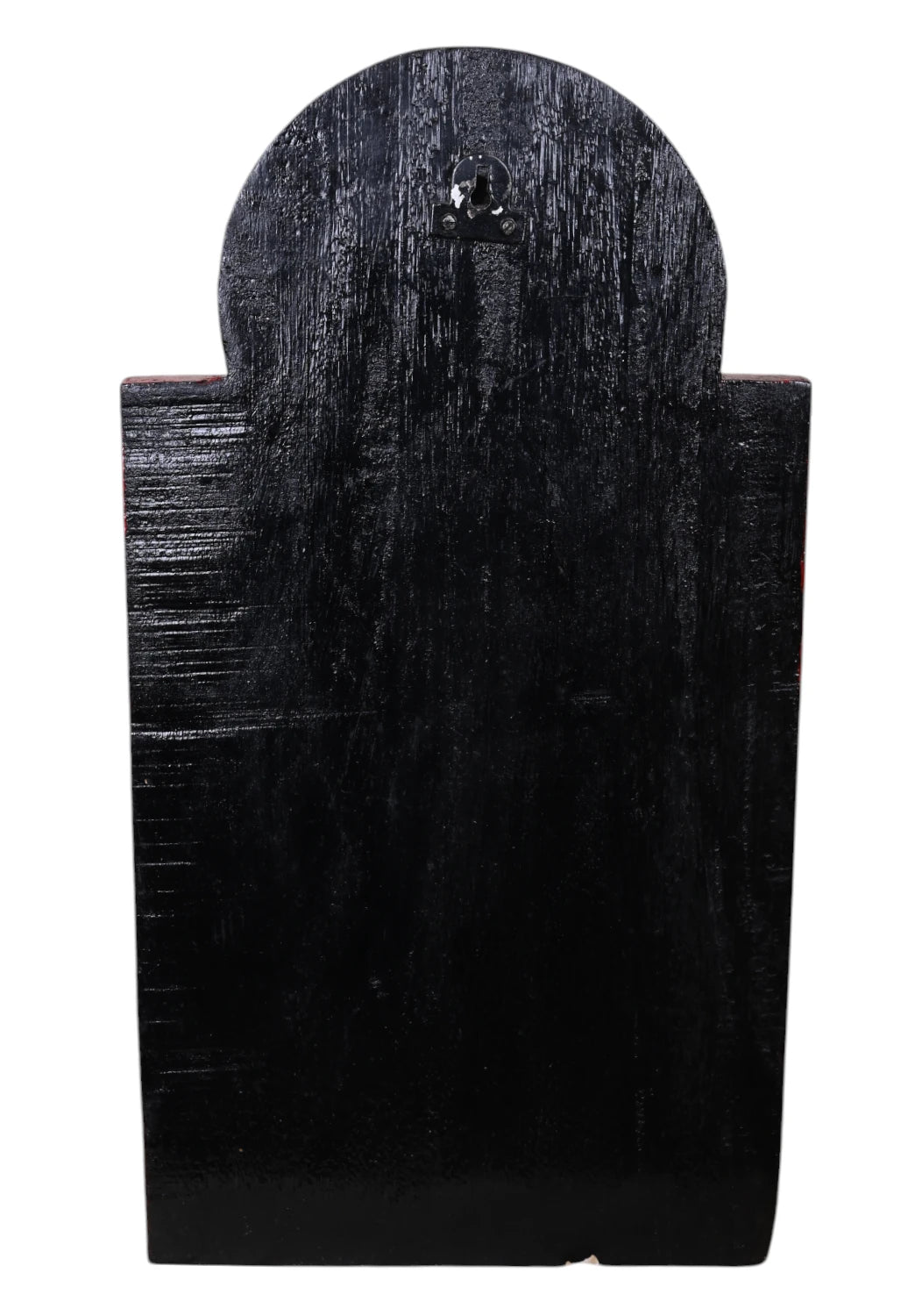 Wooden Lord Buddha in Vitarka Mudra with Carved Bodhi Tree – 18"