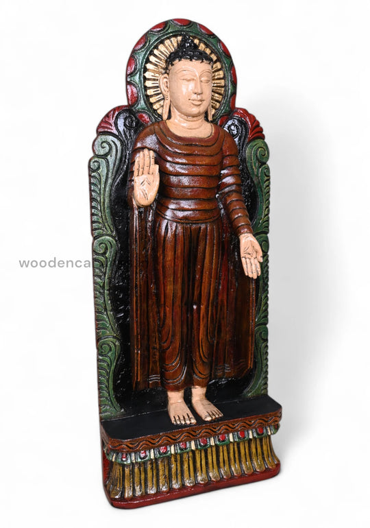 Enlightenment Lord Buddha Blessing Sculpture WC4016 (4)