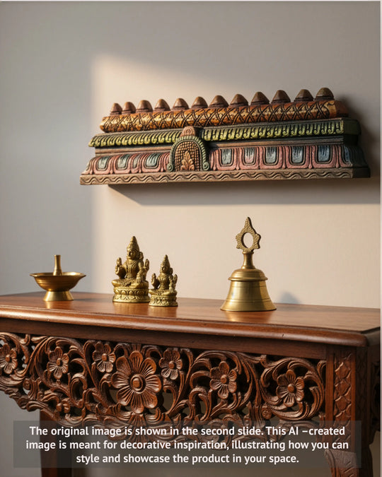 Pooja manthir wooden frame