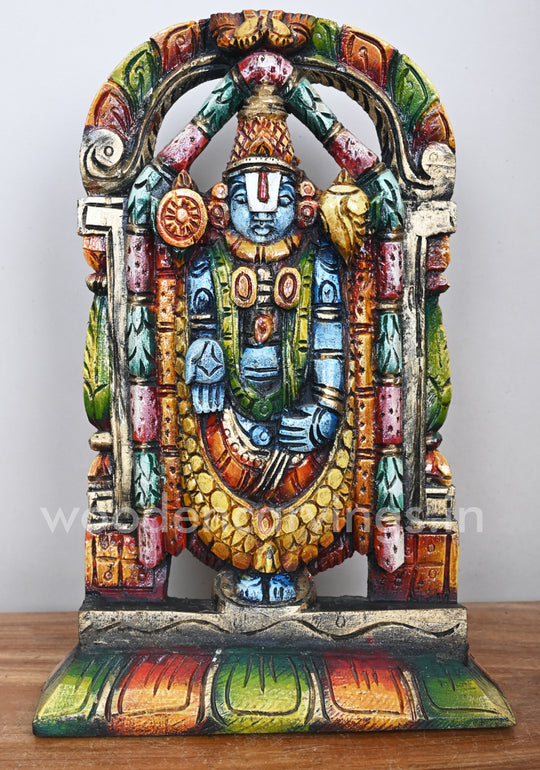 Tirumala Srinivasa Balaji Standing Wooden