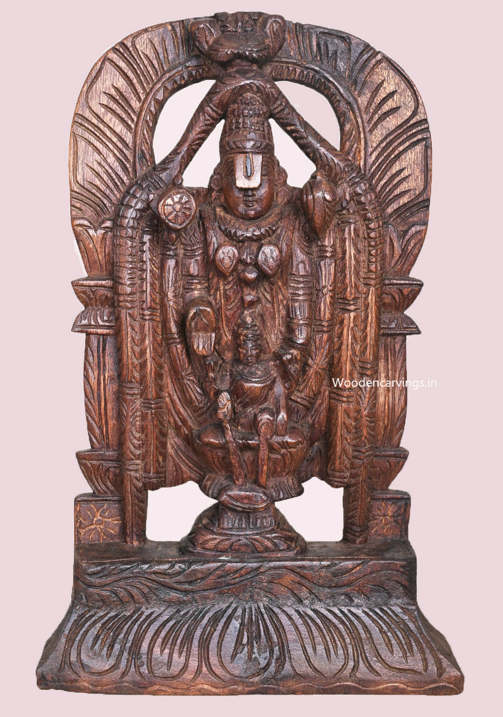 Wooden Tirupathi Balaji