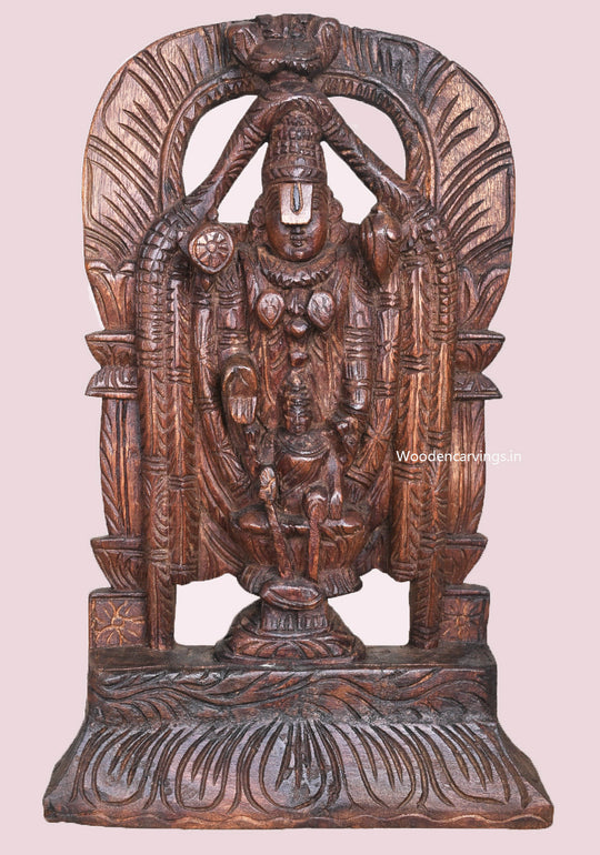 Wooden Tirupathi Balaji