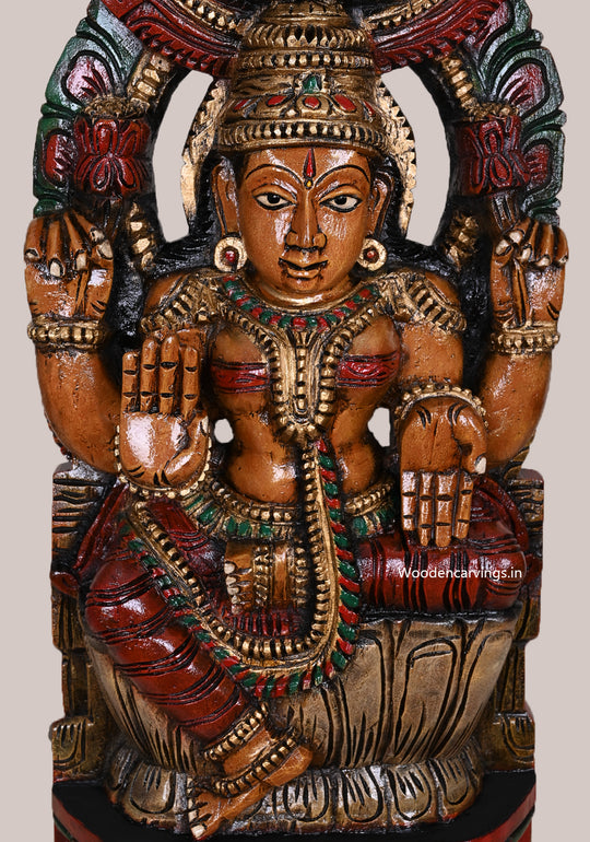 Sivagami MahaLakshmi wooden wall  Mount