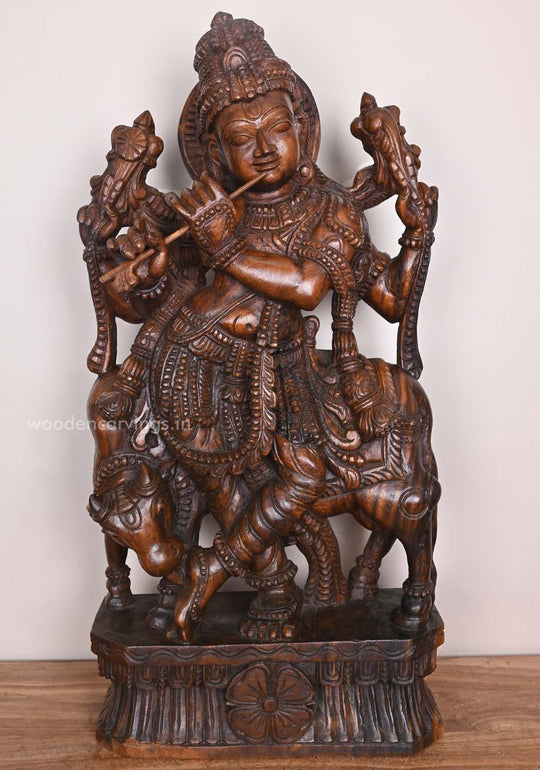 Gopal Krishna Handcrafted wooden