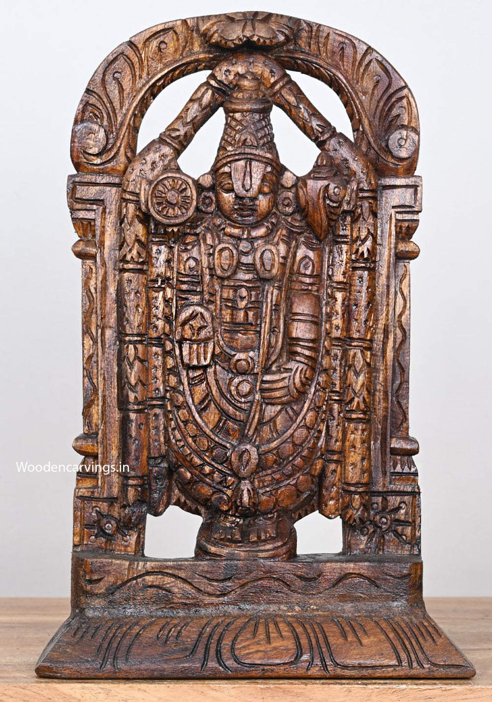 Venkateshwara Balaji Standing Wooden