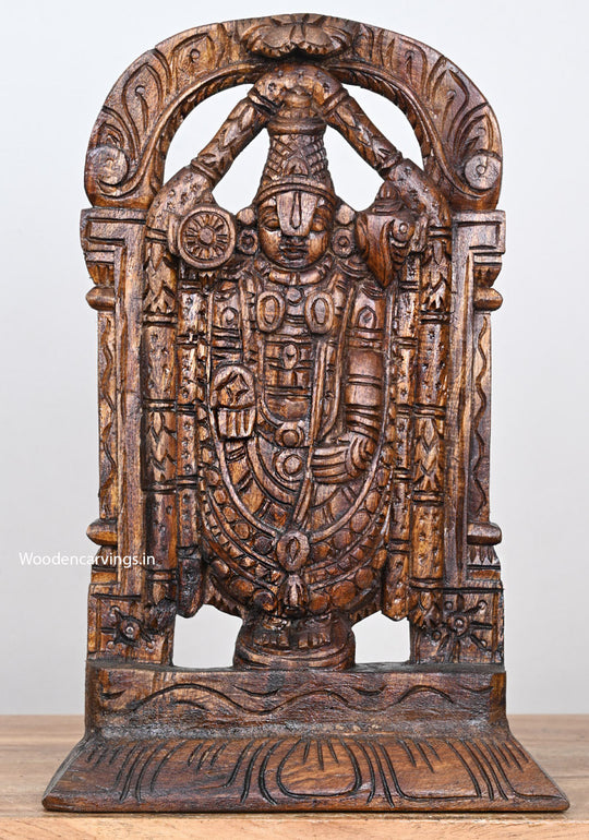Venkateshwara Balaji Standing Wooden