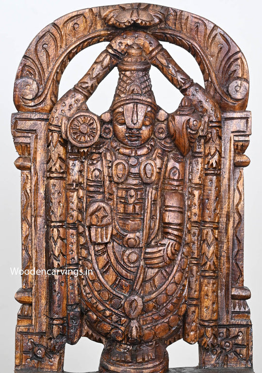 Venkateshwara Balaji Standing Wooden