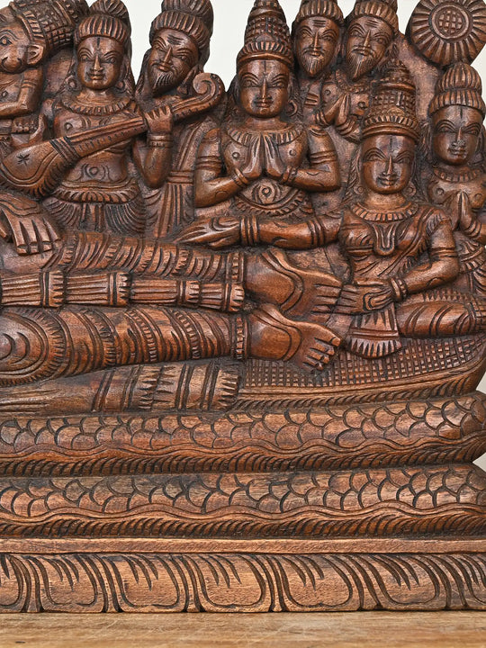 Anantha Shayana Vishnu's Wall Panel 24'