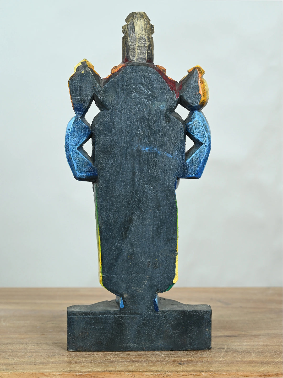 Maha Vishnu wooden Wall Hanging - 12"