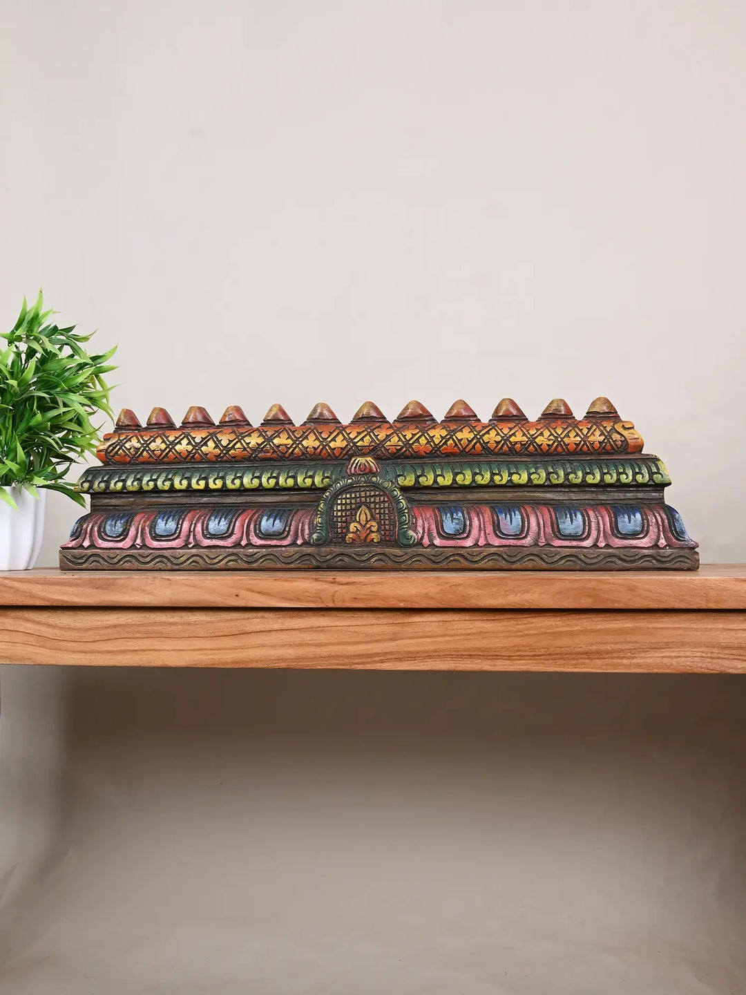 Pooja manthir wooden frame