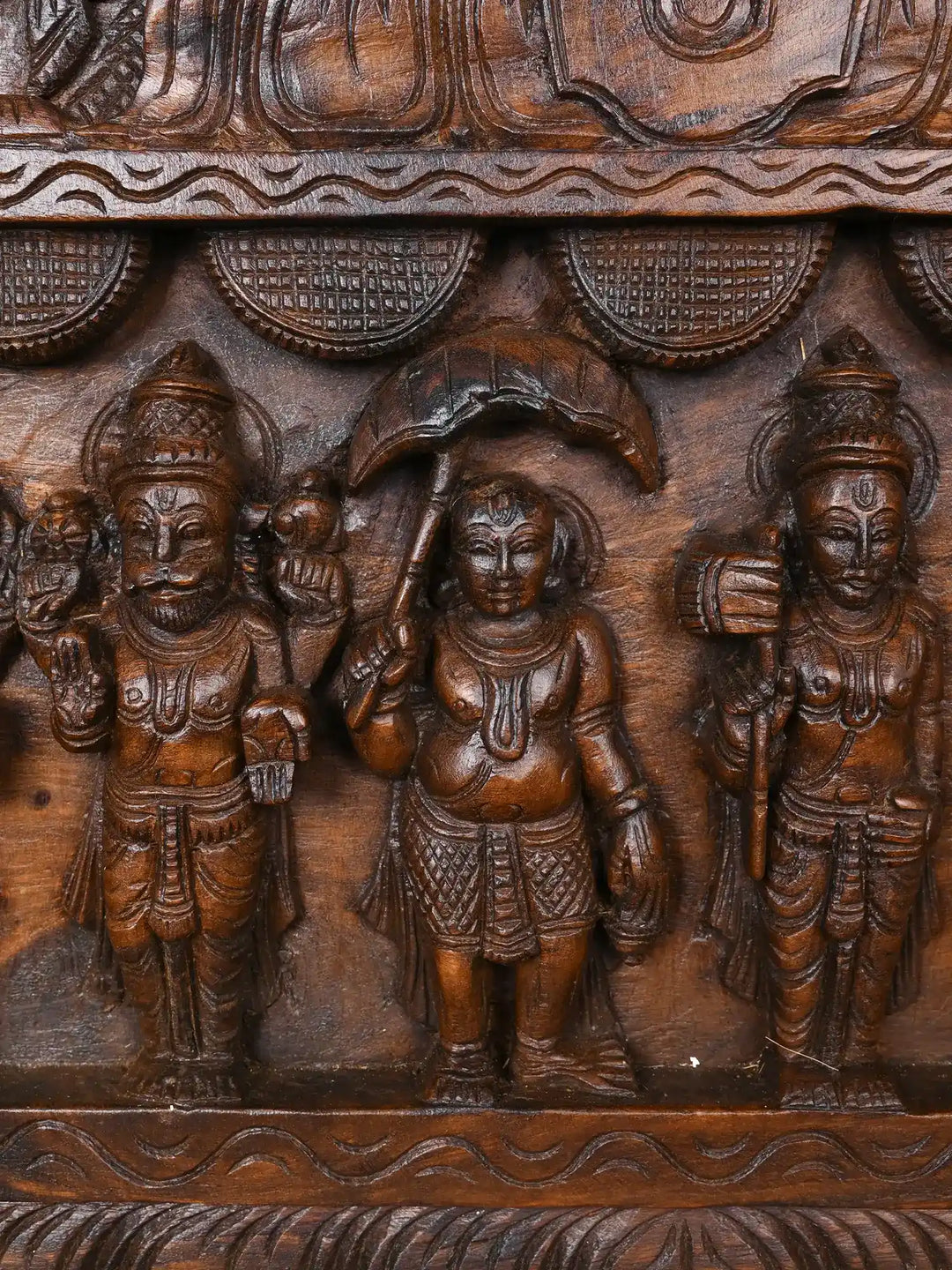 Ten Incarnations Of Lord Vishnu's Panel 39"