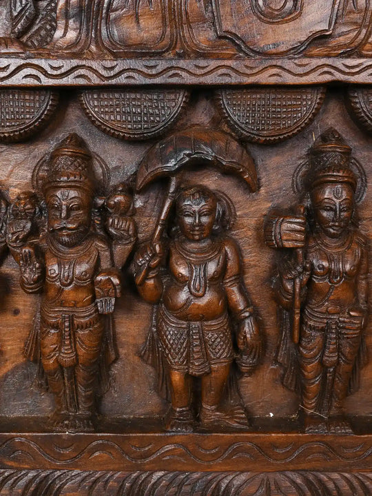 Ten Incarnations Of Lord Vishnu's Panel 39"