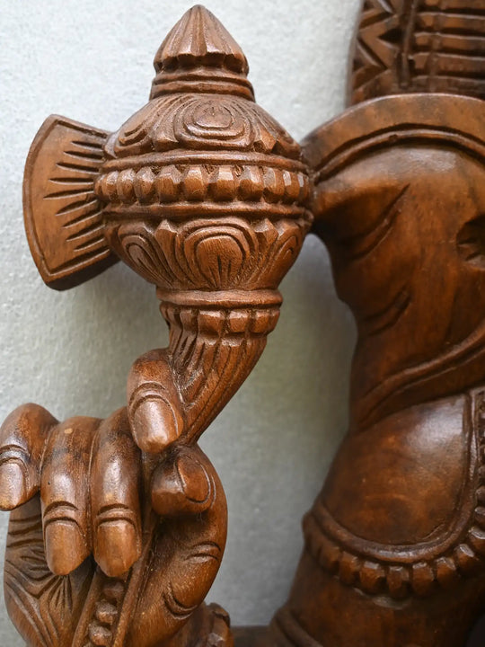 4Ft Lord Ganesh Statue With Mooshika