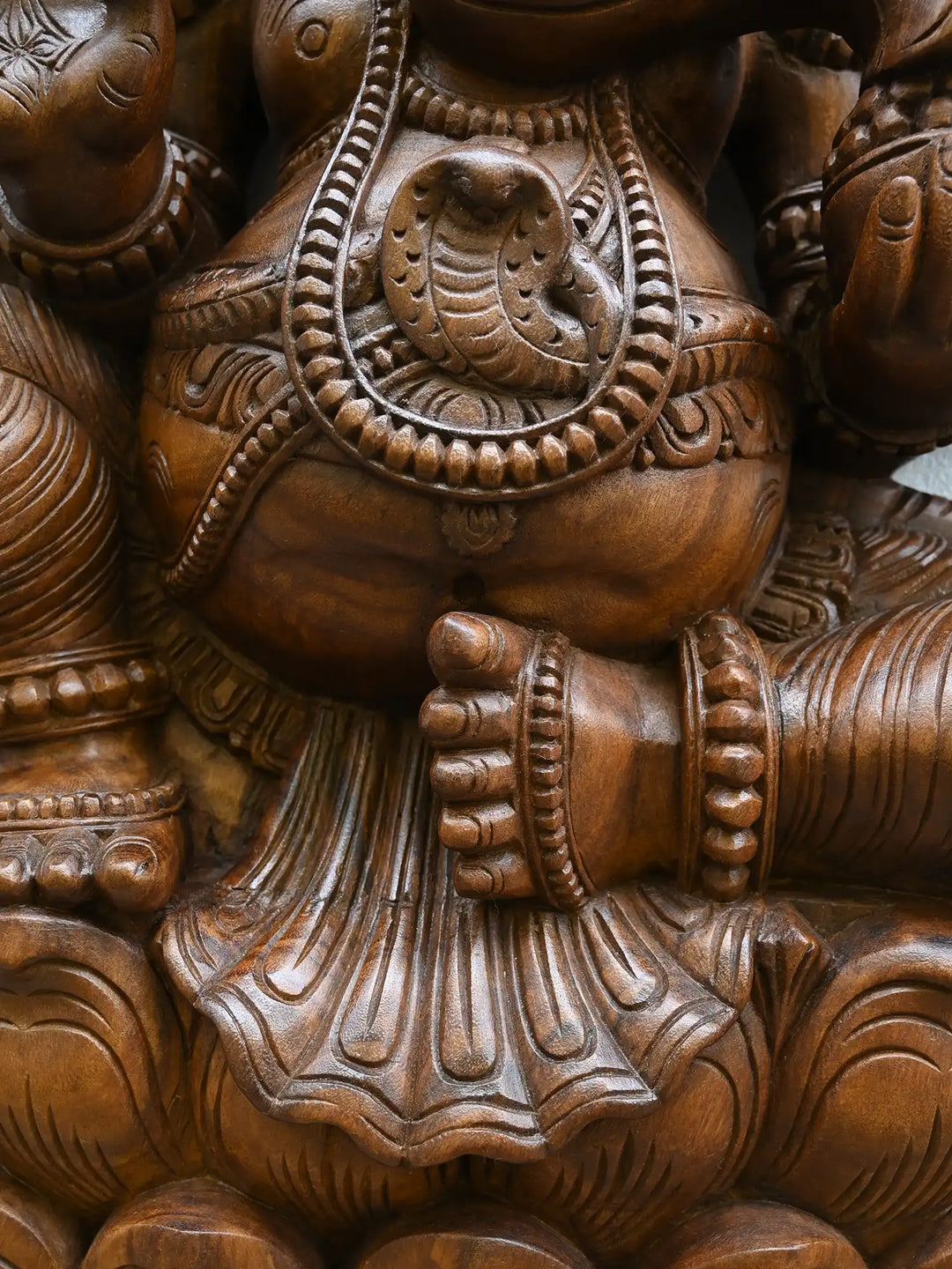 4Ft Lord Ganesh Statue With Mooshika