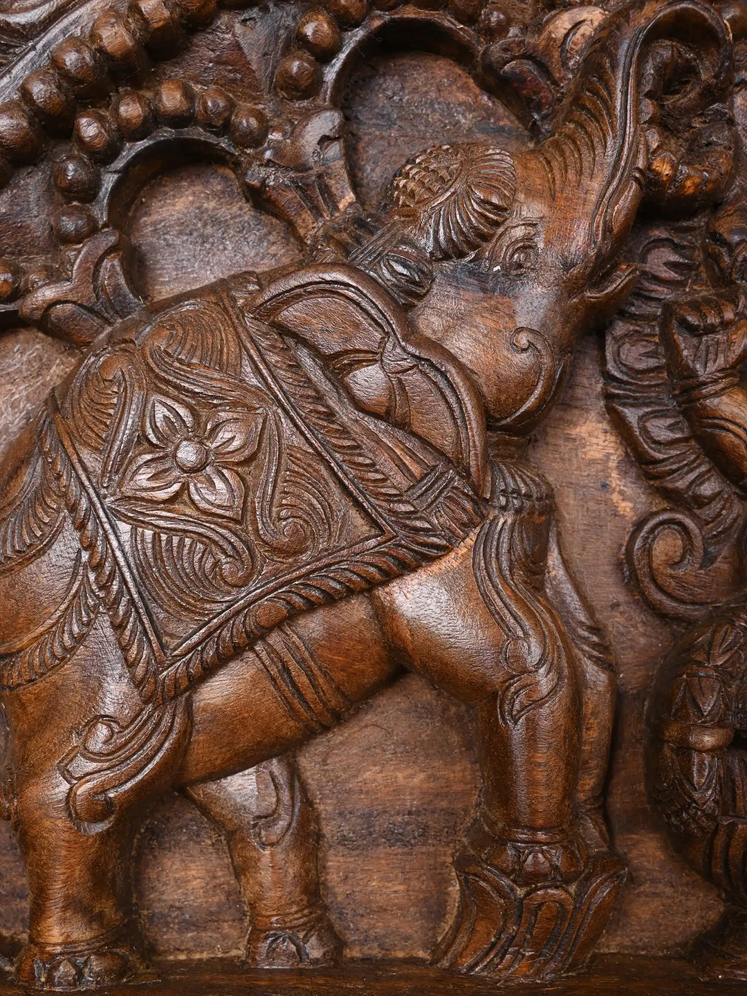 Prabhavali Horizontal Gajalakshmi Panel 42"