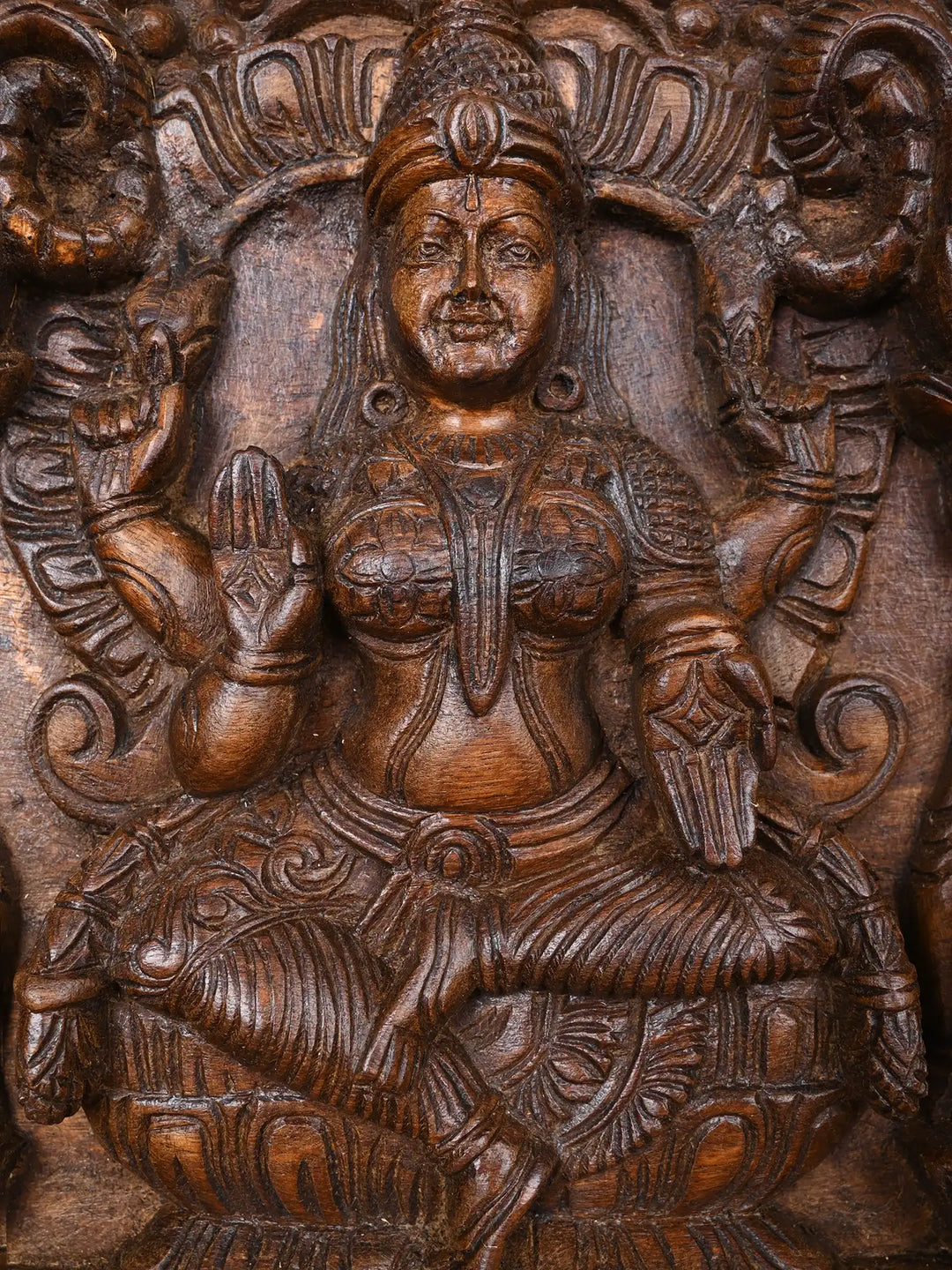 Prabhavali Horizontal Gajalakshmi Panel 42"