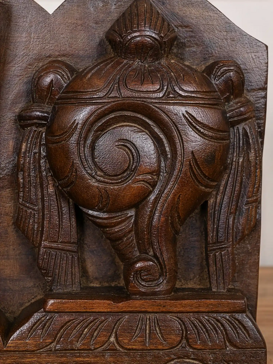 Vishnu's Symbols Of Wall Mount 15"