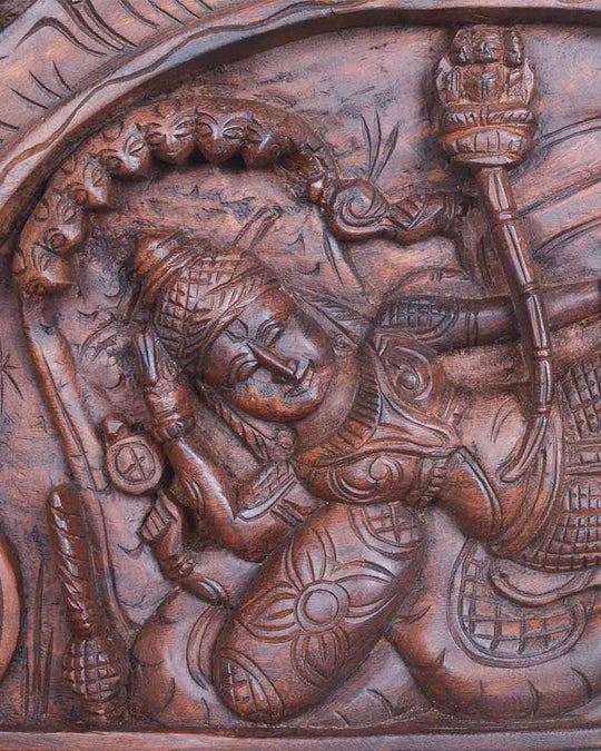 Lord Ranganathar Wooden