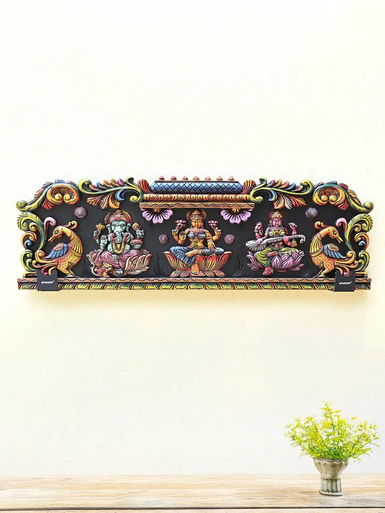 Gajalakshmi Horizontal Panel