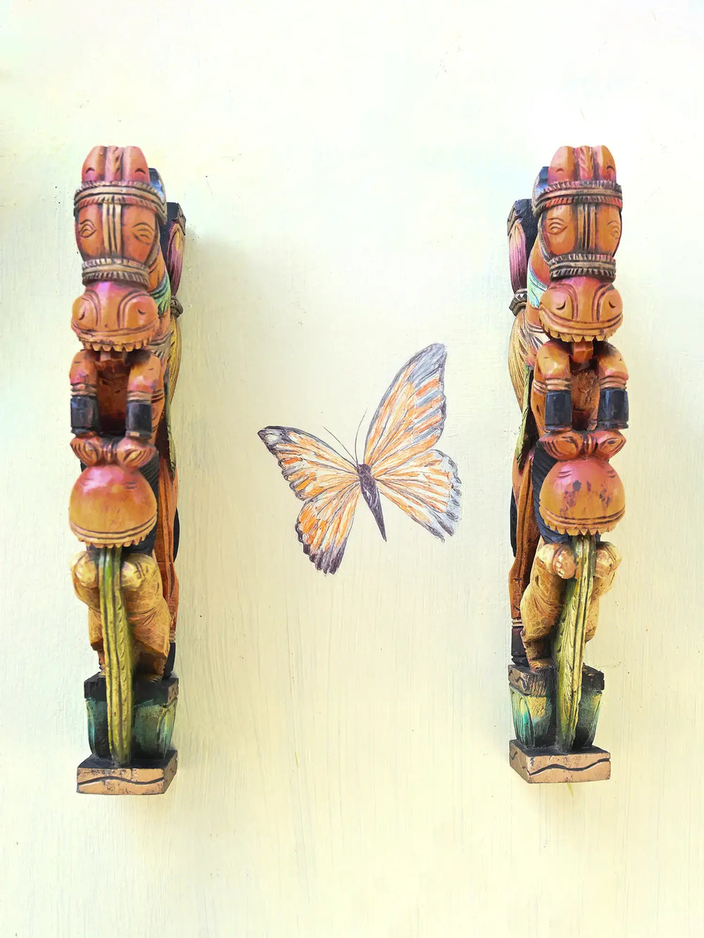 Horse Wooden Wall Bracket  