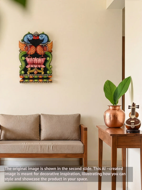 wooden Annam Pair Decorative wall mounts