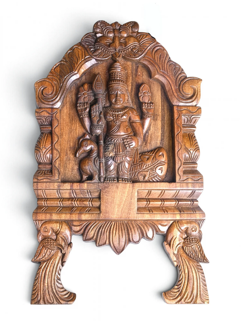 Lord Murugan Kavadi Wooden Panel "18