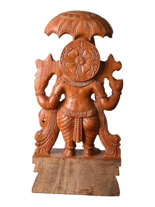 Umberalla Ganesh and holding Water Vessel 24"