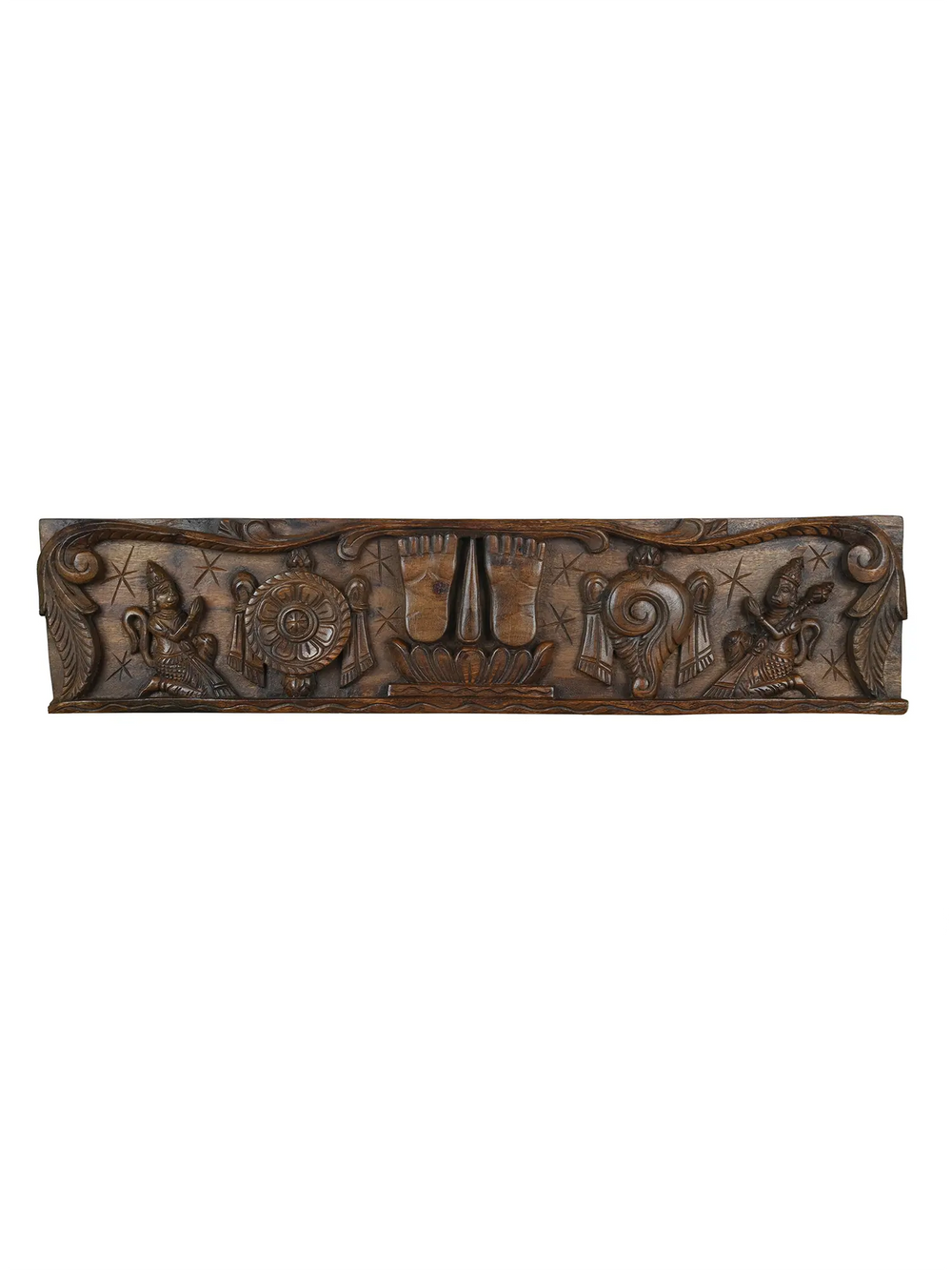 Lord Vishnupada Horizontal wall mount 35"