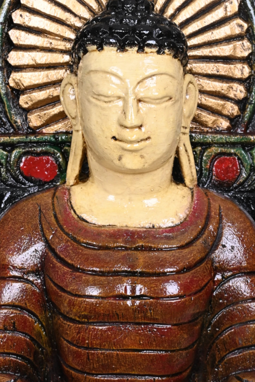 Vaagai Wood Buddha 