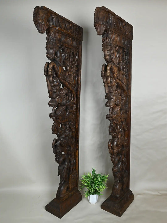 wooden wall bracket