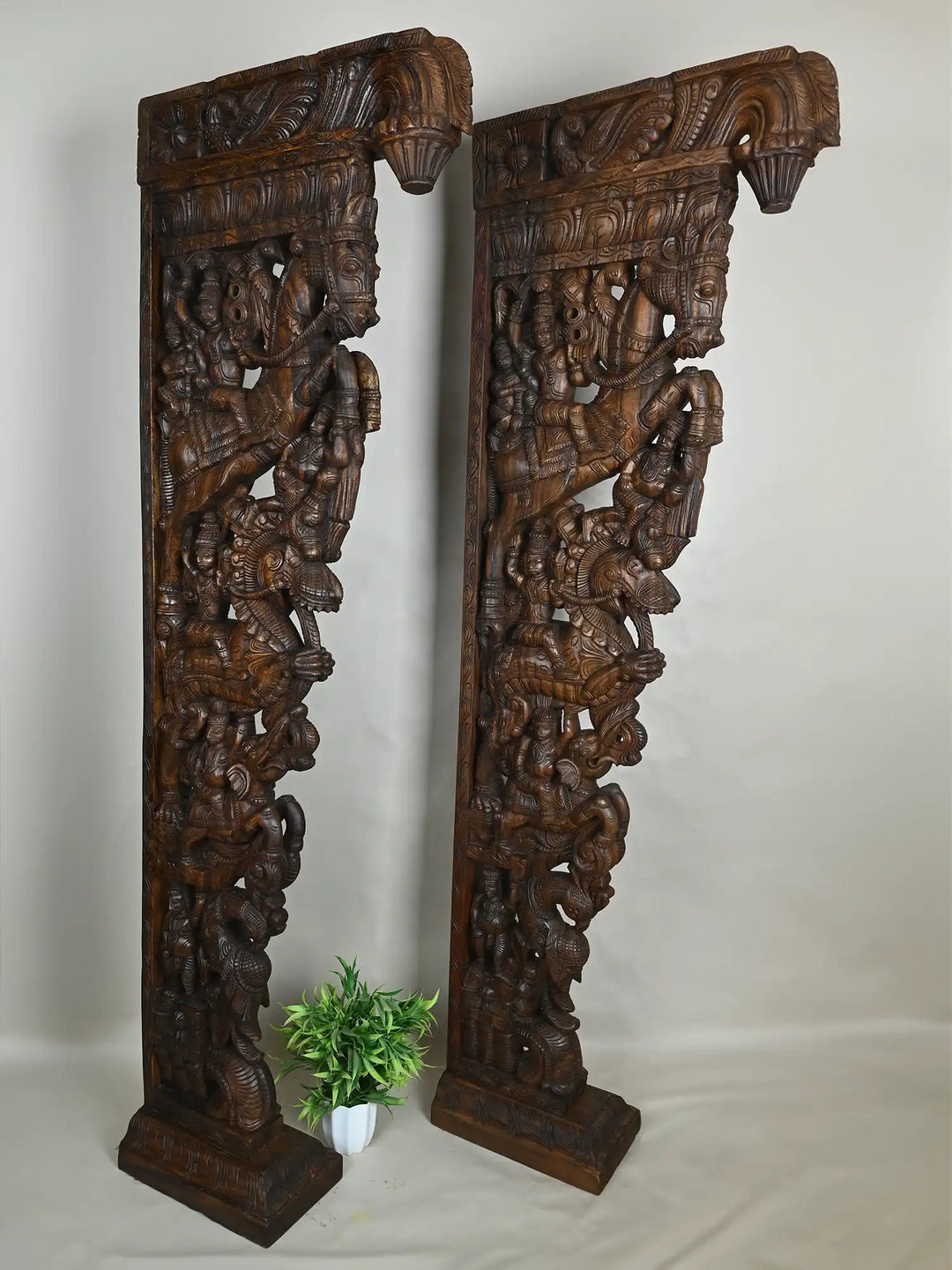 wooden wall bracket