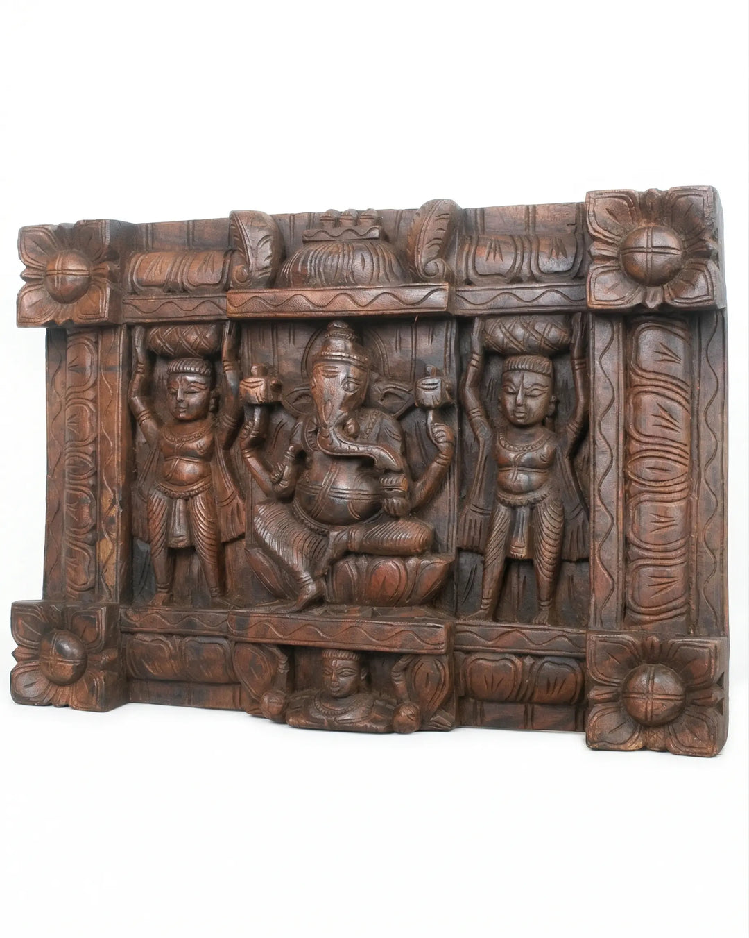 Lord Ganesh with servants 12"