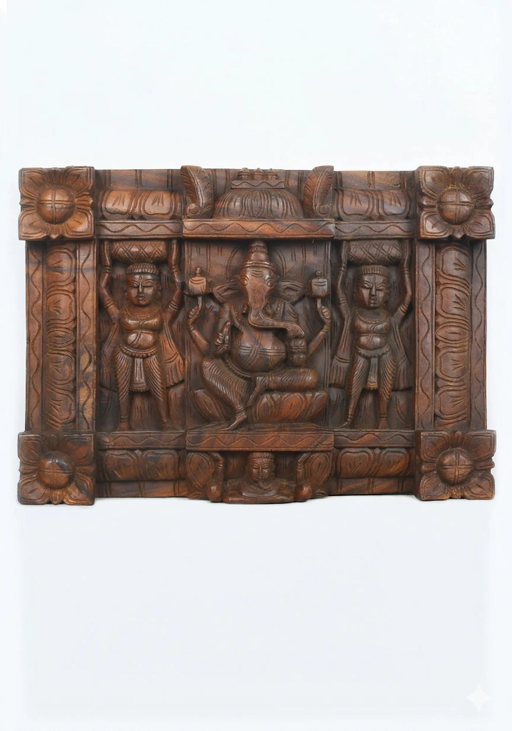 Lord Ganesh with servants 12"