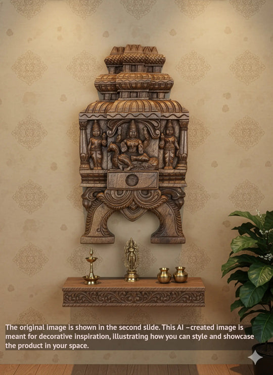 lord muruga wall mount kavadi