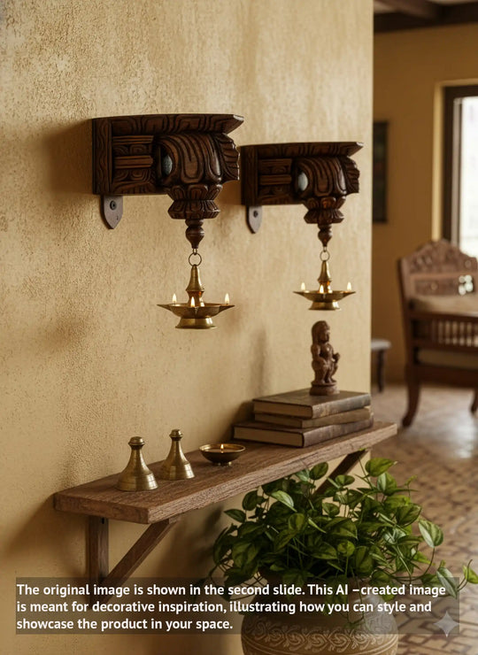 Bodhil Entrance Wall Décor Brackets 9"