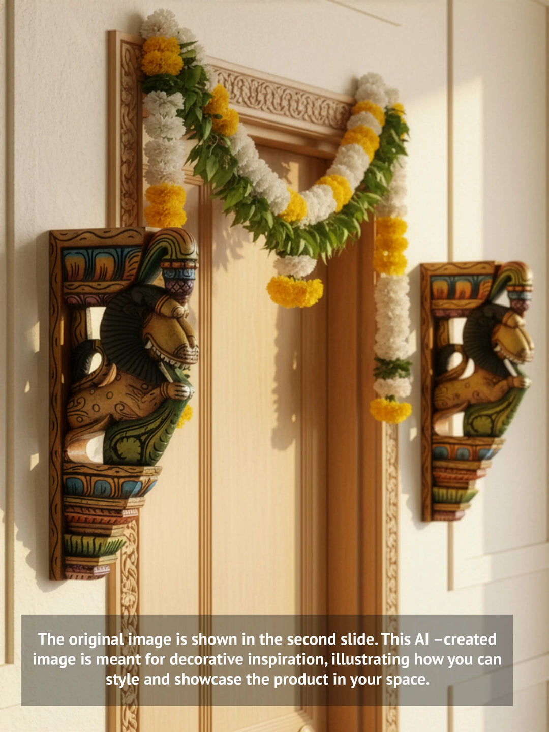 wooden yali wall brackets