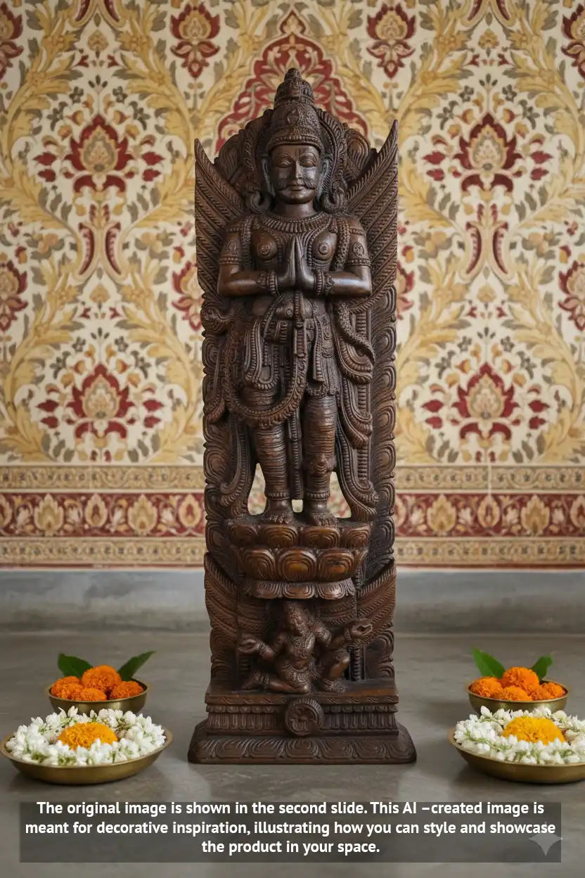 Garuda in Worship pose