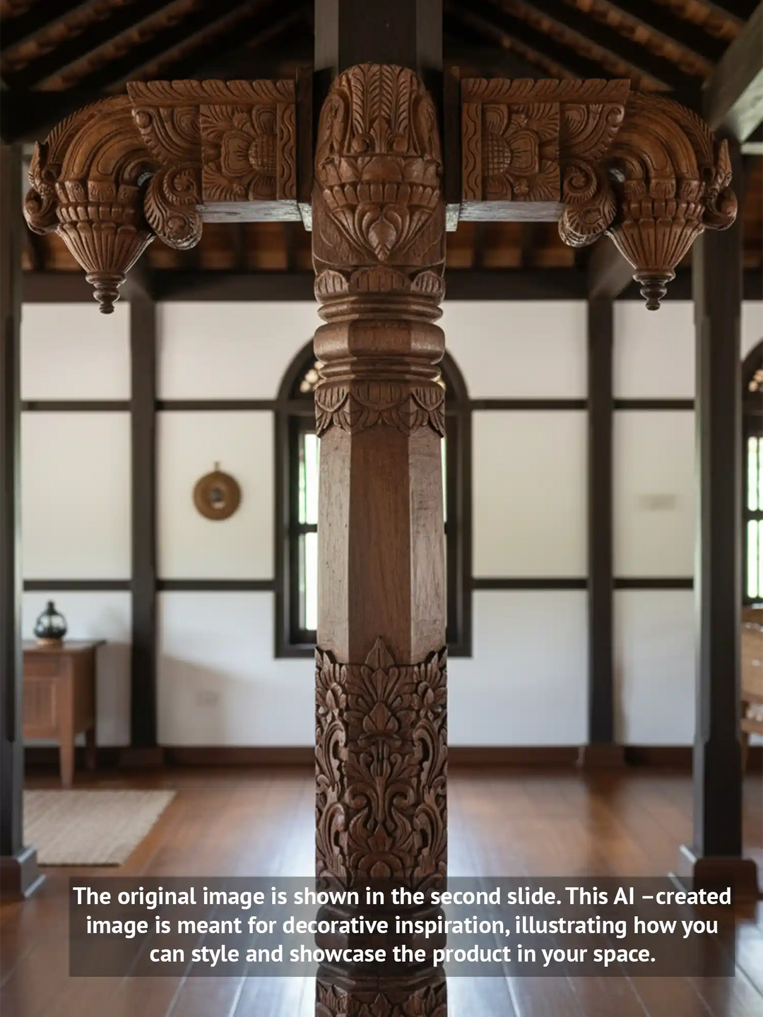 12" wooden Bodhil bracket