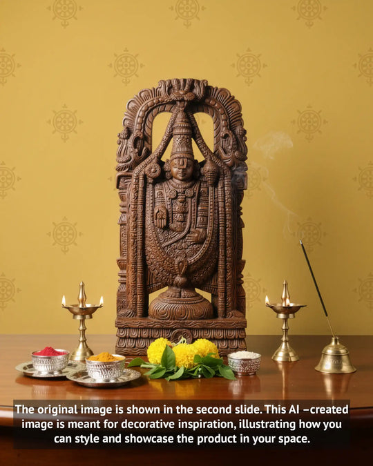  lord Tirupathi Balaji statue 