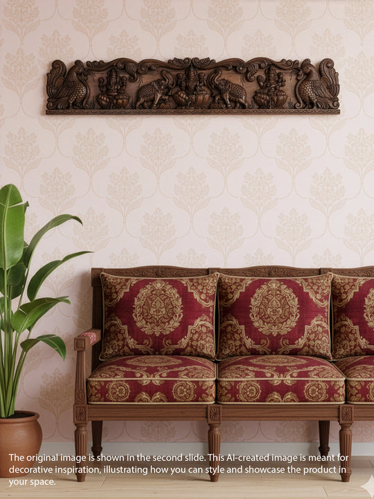 God & Goddess wooden panel