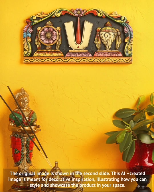 Vishnu's Namam With Shanga and Chakra 24'