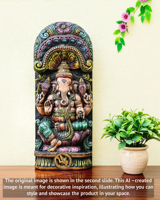 Wooden  Balarupa Vinayagar