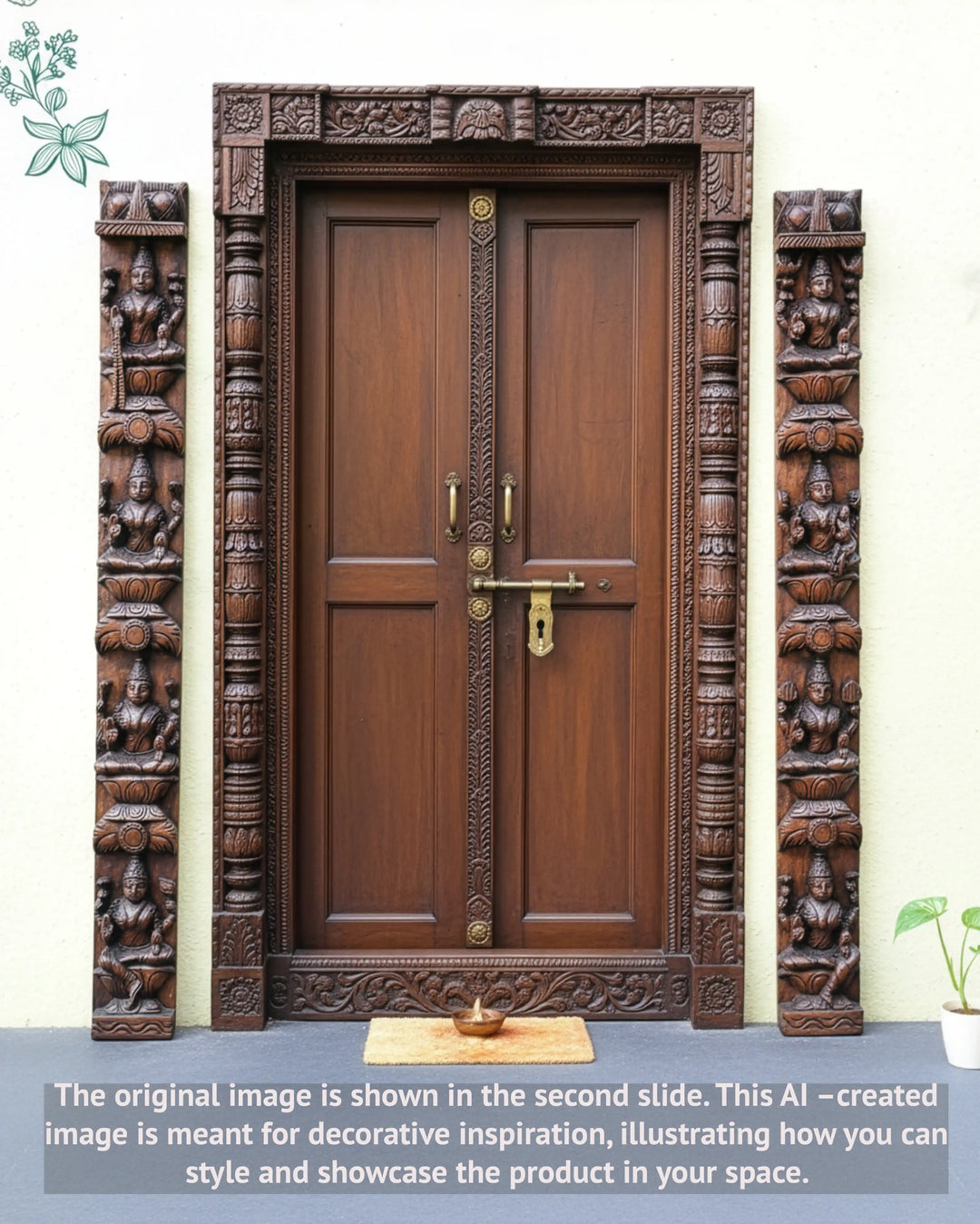 Astalakshmi wooden panels