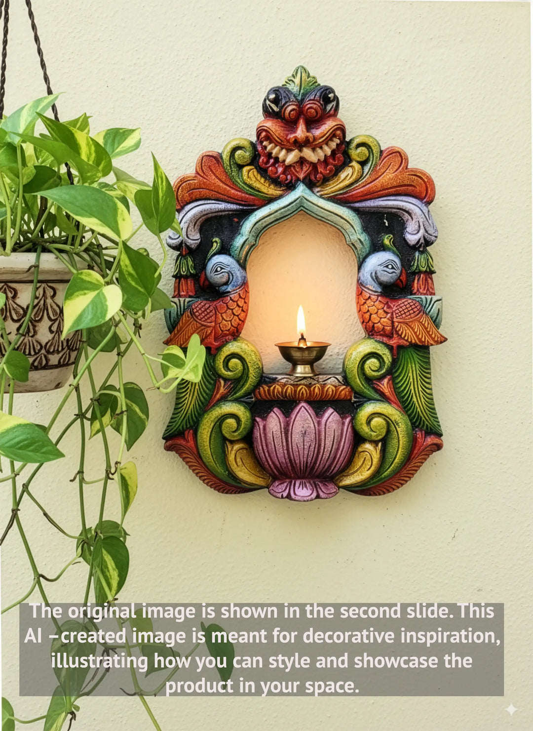 Lotus Yali Hand Lamp Stand 