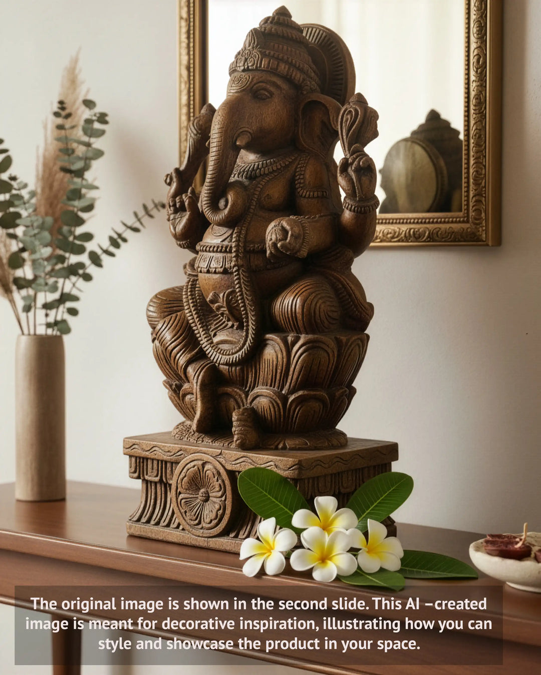 Wooden Murti Statue