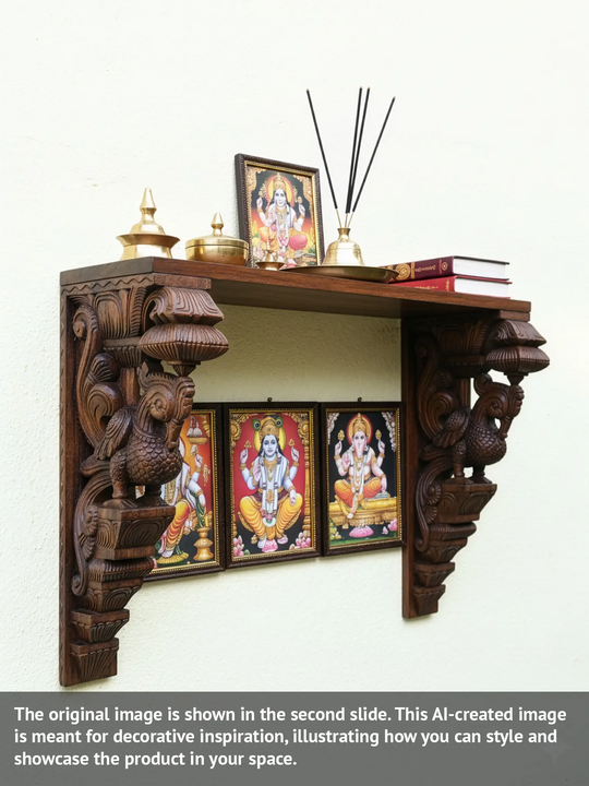 Pair of Hamsa Wall Bracket 18"