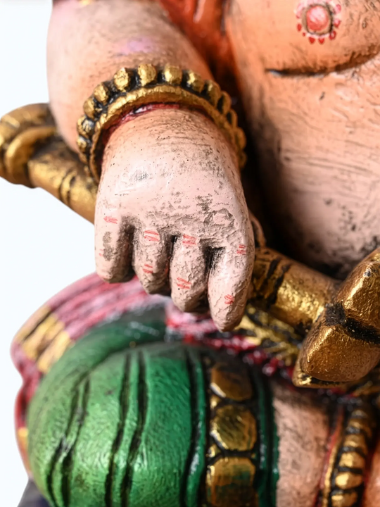 Krishna wooden carving