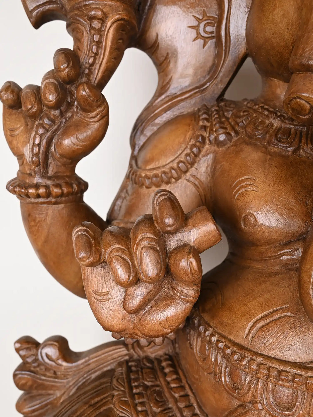 3Ft Lord Ganesha Statue On Lotus